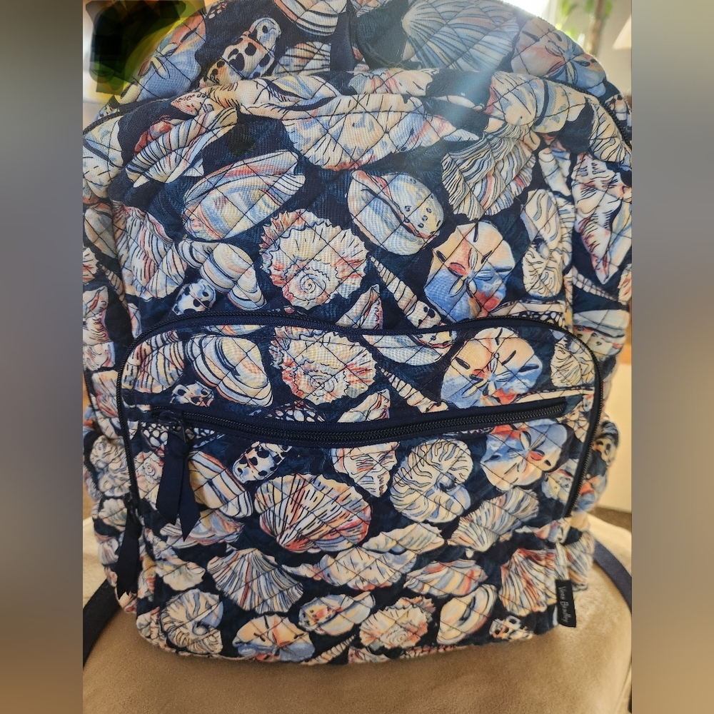 Vera Bradley Campus backpack in Seashell pattern - New without Tags